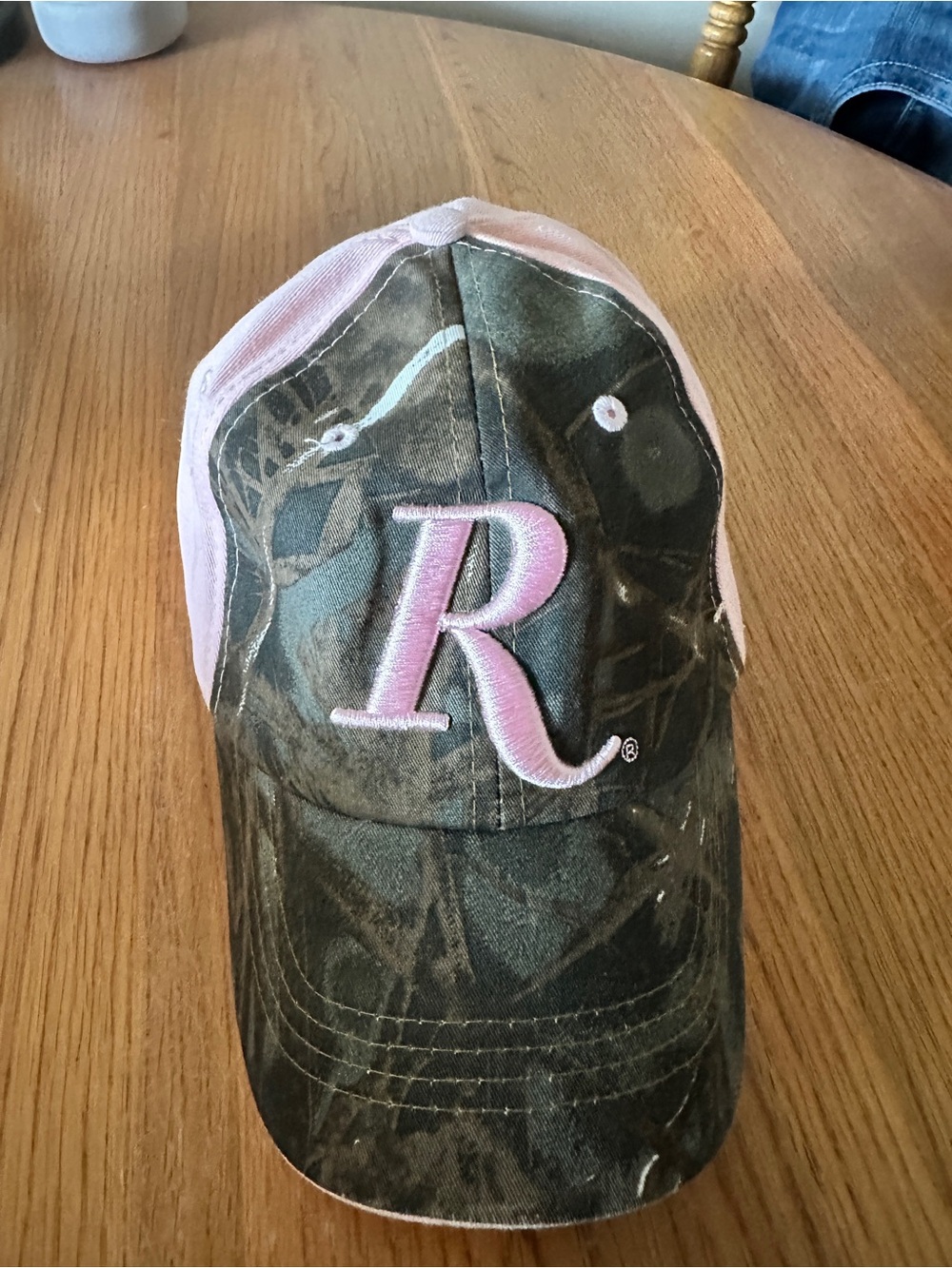 Remington Women’s Pink and Camouflage Adjustable Baseball Cap
